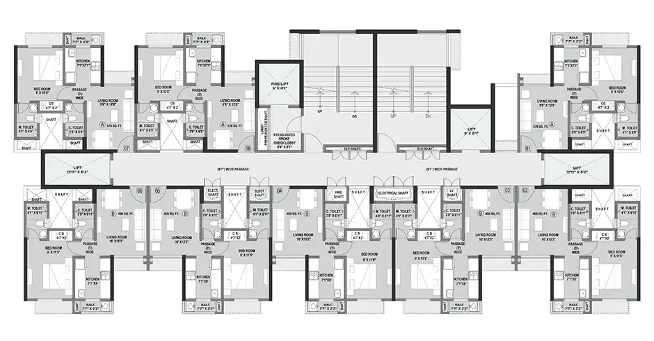 Ajmera Now Or Never Bhandup Floor Plans