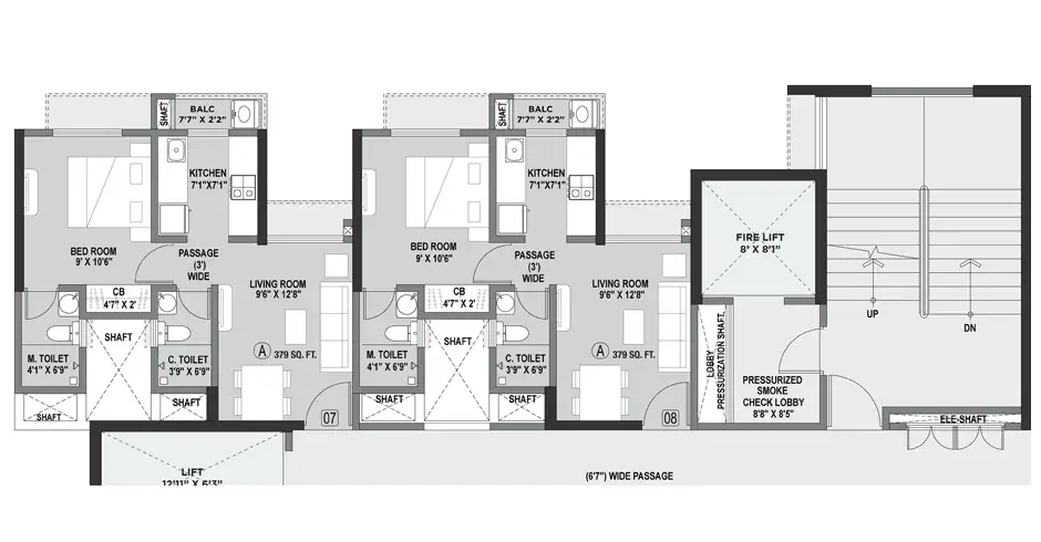 Ajmera Now Or Never Bhandup Floor Plans
