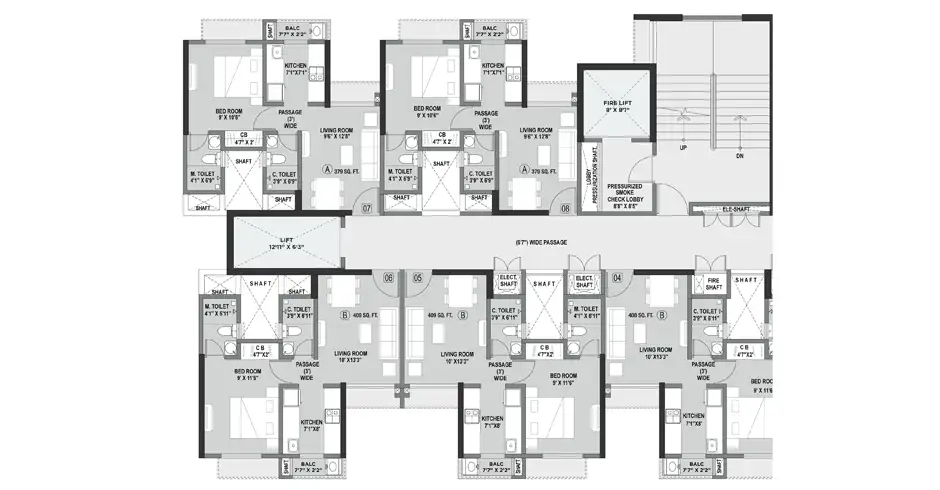 Ajmera Now Or Never Bhandup Floor Plans
